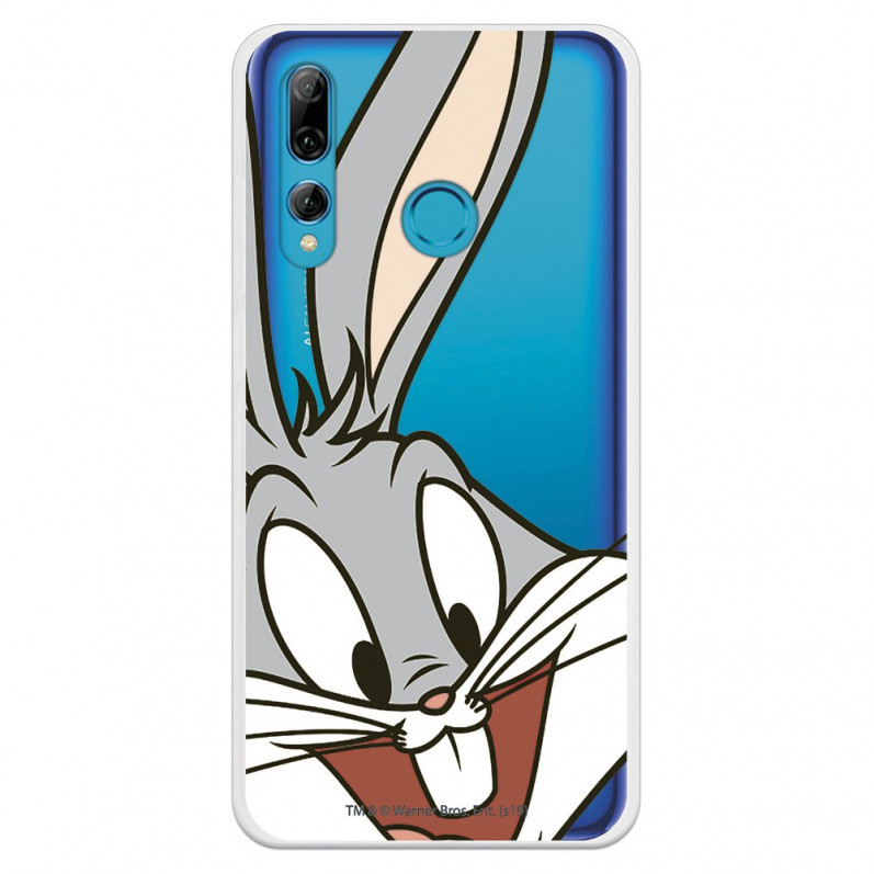 Capa Oficial Warner Bros Bugs Bunny Transparente para Huawei P Smart Plus 2019 - Looney Tunes