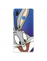 Capa Oficial Warner Bros Bugs Bunny Transparente para Huawei P Smart Plus - Looney Tunes
