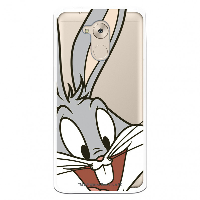 Capa Oficial Warner Bros Bugs Bunny Transparente para Huawei Nova Smart - Looney Tunes