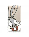 Capa Oficial Warner Bros Bugs Bunny Transparente para Huawei Nova Smart - Looney Tunes