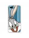 Capa Oficial Warner Bros Bugs Bunny Transparente para Honor 10 - Looney Tunes