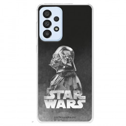 Funda para Samsung Galaxy A33 5G Oficial de Star Wars Darth Vader Fondo negro - Star Wars