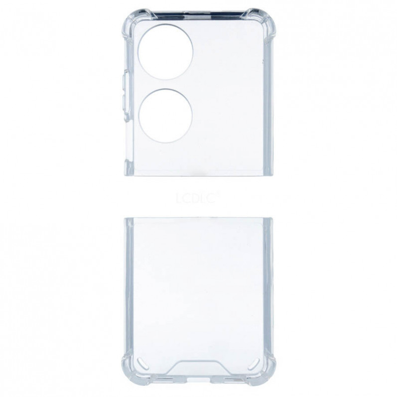 Capa Silicone transparente para Huawei P50 Pocket