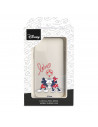 Funda para iPhone SE 2022 Oficial de Disney Mickey y Minnie Love - Clásicos Disney