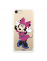 Capa para iPhone SE 2022 Oficial de Disney Minnie Rosa - Clássicos Disney