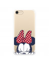 Capa para iPhone SE 2022 Oficial de Disney Minnie Cara - Clássicos Disney