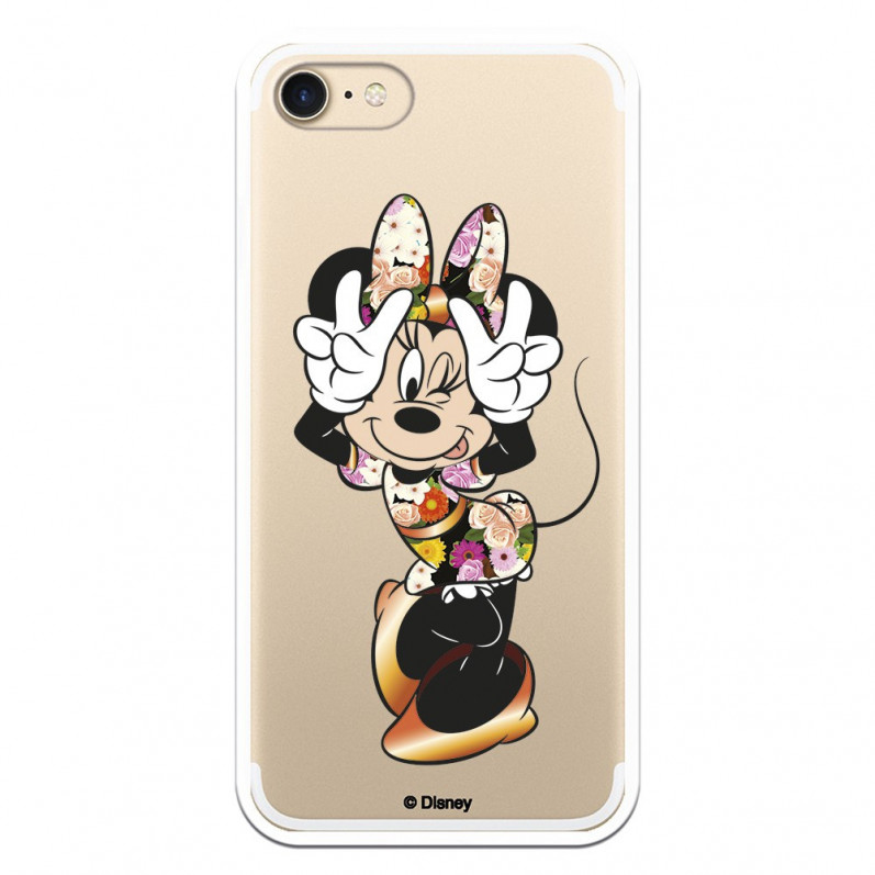 Capa para iPhone SE 2022 Oficial de Disney Minnie A Posar - Clássicos Disney