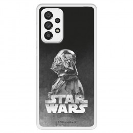Funda para Samsung Galaxy A73 5G Oficial de Star Wars Darth Vader Fondo negro - Star Wars