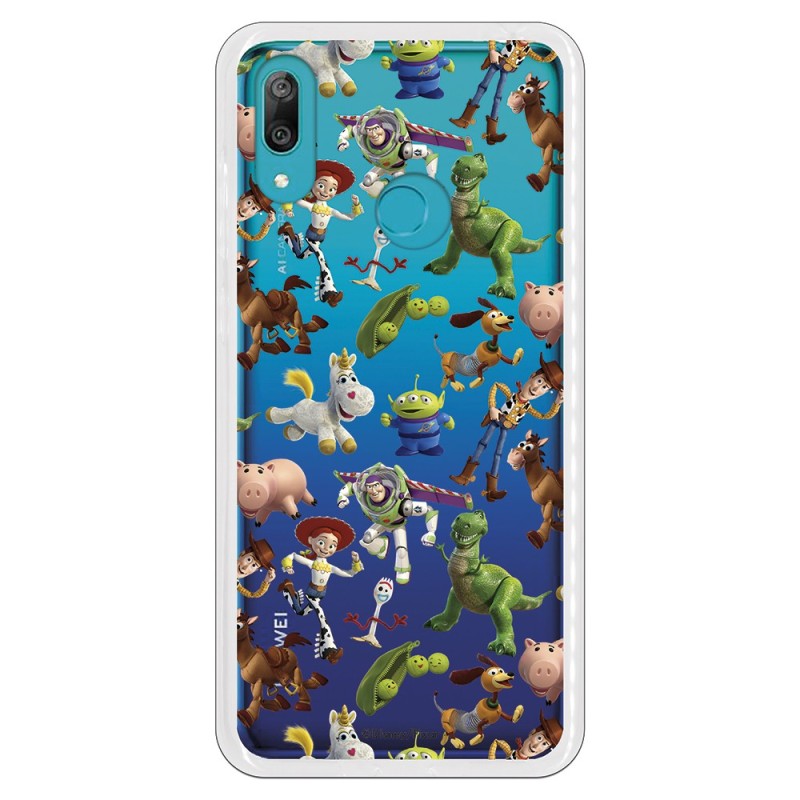 Funda Oficial Disney Toy Story Siluetas Transparente - Toy Story para Huawei Y7 2019