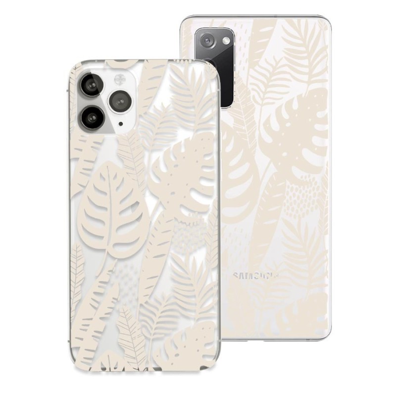 Capa Desenho Estampado - Estampado Folhas