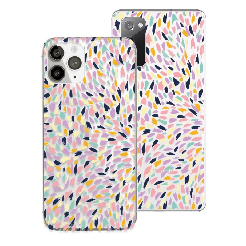 Capa Desenho Estampado - Escamas Cores
