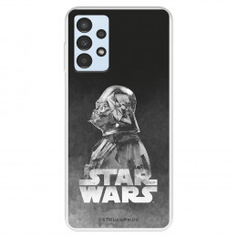 Funda para Samsung Galaxy A13 4G Oficial de Star Wars Darth Vader Fondo negro - Star Wars