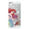 Funda Oficial Disney Sirenita y Sebastian Transparente para iPhone 5S - La Sirenita