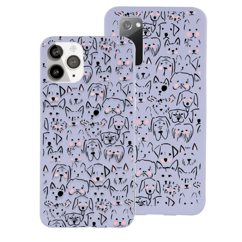 Capa Desenho Estampado - Cãezinhos