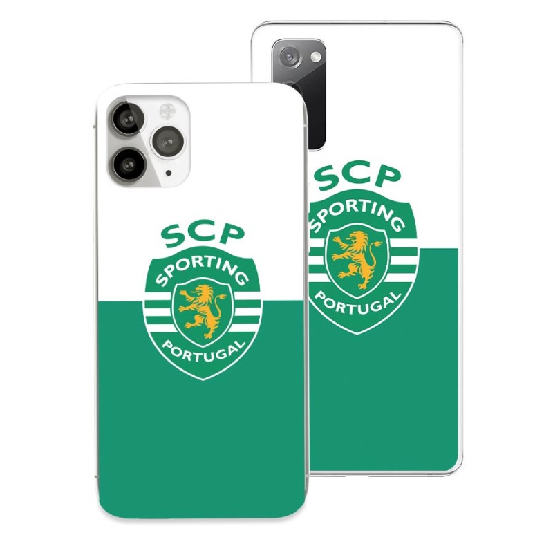 Funda Fútbol Fondo Verde y Blanco - Licencia Oficial Sporting de Portugal