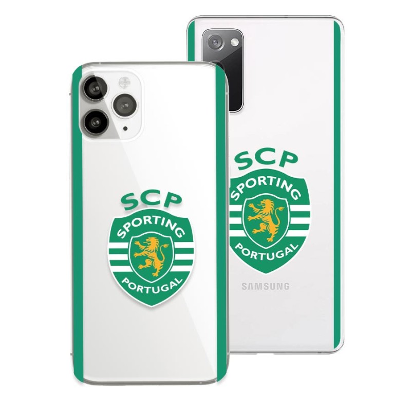 Funda Fútbol Logo Central Con bordes - Licencia Oficial Sporting de Portugal