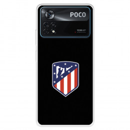 Funda para Xiaomi Poco X4 Pro del Atleti  - Licencia Oficial Atlético de Madrid