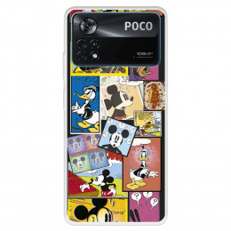 Funda para Xiaomi Poco X4 Pro Oficial de Disney Mickey Comic - Clásicos Disney
