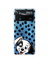 Funda para Xiaomi Poco X4 Pro Oficial de Disney Cachorro Manchas - 101 Dálmatas