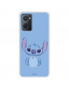 Funda para OPPO A76 Oficial de Disney Stitch Azul - Lilo & Stitch