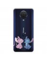 Funda para Nokia G20 Oficial de Disney Angel & Stitch Beso - Lilo & Stitch