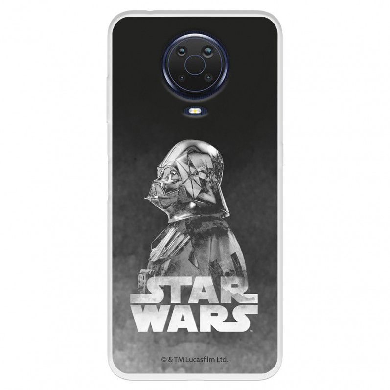 Funda para Nokia G20 Oficial de Star Wars Darth Vader Fondo negro - Star Wars