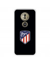Funda para Motorola Moto G6 Play del Atlético de Madrid Escudo Fondo Negro  - Licencia Oficial Atlético de Madrid