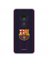 Funda para Motorola Moto G7 Plus del FC Barcelona Rayas Blaugrana  - Licencia Oficial FC Barcelona