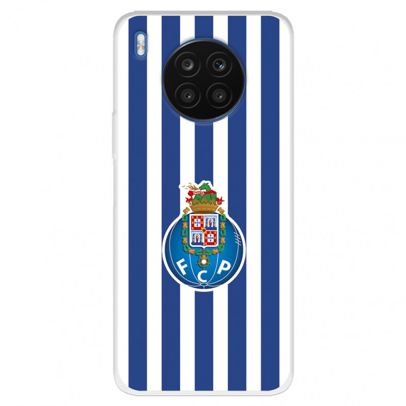 Capa para Honor 50 Lite do Futebol Clube do Porto Emblema Listras - Licença Oficial Futebol Clube do Porto