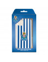 Capa para Oppo A7 do Futebol Clube do Porto Emblema Listras - Licença Oficial Futebol Clube do Porto