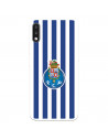 Capa para LG K22 do Futebol Clube do Porto Emblema Listras - Licença Oficial Futebol Clube do Porto