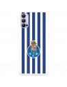 Capa para Oppo Reno4 Pro 5G do Futebol Clube do Porto Emblema Listras - Licença Oficial Futebol Clube do Porto
