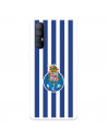 Capa para Oppo Find X2 Neo do Futebol Clube do Porto Emblema Listras - Licença Oficial Futebol Clube do Porto