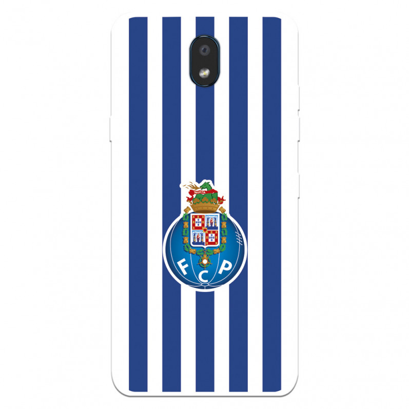 Capa para LG K30 do Futebol Clube do Porto Emblema Listras - Licença Oficial Futebol Clube do Porto