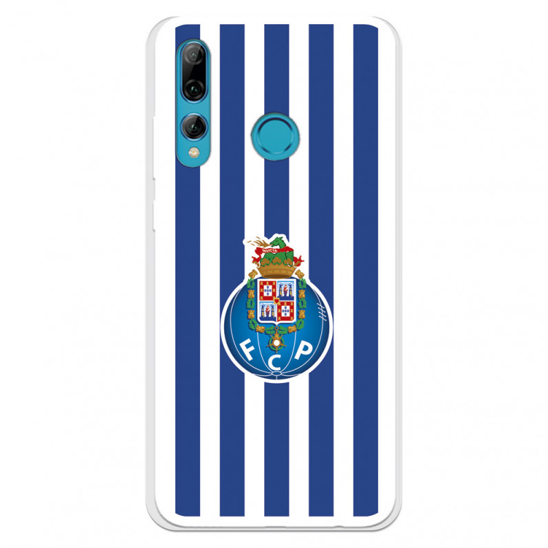 Capa para Huawei P Smart Plus 2019 do Futebol Clube do Porto Emblema Listras - Licença Oficial Futebol Clube do Porto