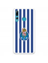 Capa para Huawei P Smart Plus 2019 do Futebol Clube do Porto Emblema Listras - Licença Oficial Futebol Clube do Porto