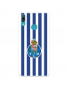 Capa para Huawei Y7 2019 do Futebol Clube do Porto Emblema Listras - Licença Oficial Futebol Clube do Porto