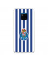 Capa para Huawei Mate 20 Pro do Futebol Clube do Porto Emblema Listras - Licença Oficial Futebol Clube do Porto