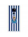 Capa para Huawei Mate 20 do Futebol Clube do Porto Emblema Listras - Licença Oficial Futebol Clube do Porto