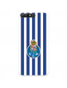 Capa para Huawei Y6 2018 do Futebol Clube do Porto Emblema Listras - Licença Oficial Futebol Clube do Porto