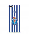 Capa para Huawei Y7 2018 do Futebol Clube do Porto Emblema Listras - Licença Oficial Futebol Clube do Porto