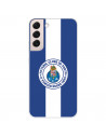 Funda para Samsung Galaxy S22 del Fútbol Club Oporto Escudo Rayas Azul y blanco  - Licencia Oficial Fútbol Club Oporto