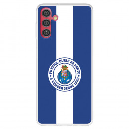Funda para Samsung Galaxy A13 5G del Fútbol Club Oporto Escudo Rayas Azul y blanco  - Licencia Oficial Fútbol Club Oporto