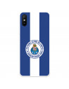 Funda para Xiaomi Redmi 9A del Fútbol Club Oporto Escudo Rayas Azul y blanco  - Licencia Oficial Fútbol Club Oporto