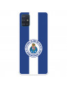 Funda para Samsung Galaxy A51 del Fútbol Club Oporto Escudo Rayas Azul y blanco  - Licencia Oficial Fútbol Club Oporto