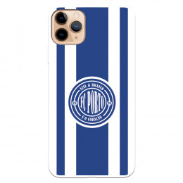 Funda para iPhone 11 Pro Max del Fútbol Club Oporto Escudo Escudo y Rayas  - Licencia Oficial Fútbol Club Oporto