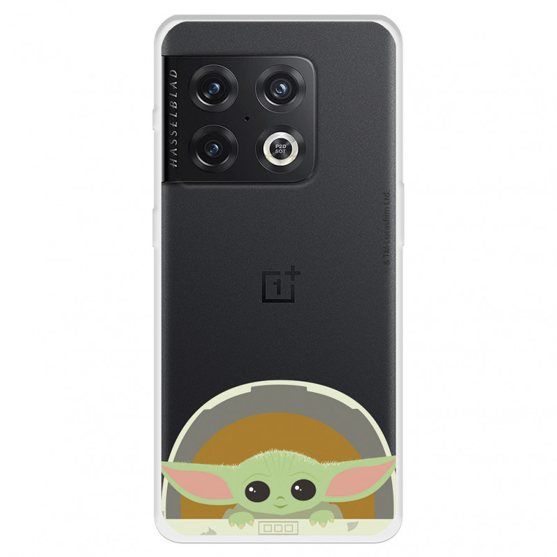 Funda para OnePlus 10 Pro Oficial de Star Wars Baby Yoda Sonrisas - The Mandalorian