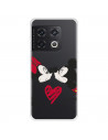 Funda para OnePlus 10 Pro Oficial de Disney Mickey y Minnie Beso - Clásicos Disney