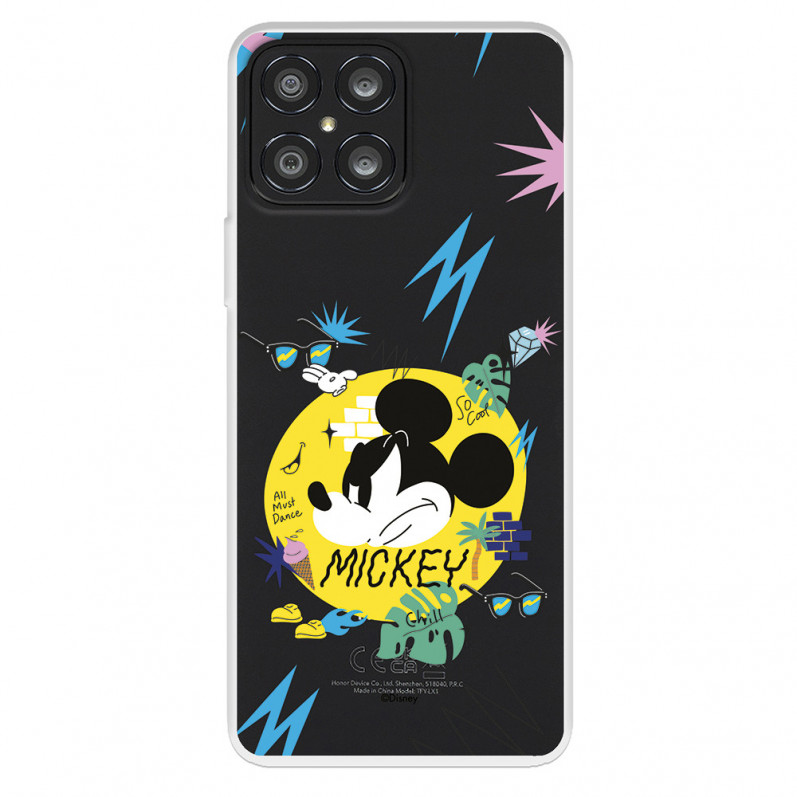 Funda para Huawei Honor X8 Oficial de Disney Mickey Mickey Urban - Clásicos Disney