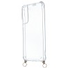 Funda Silicona Colgante Transparente  para Samsung Galaxy S22 Plus